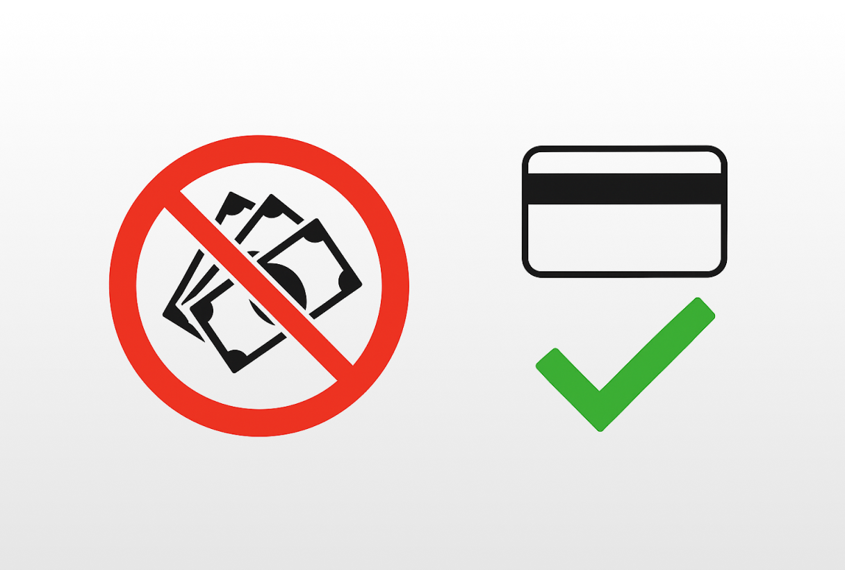 Ödeme Yöntemlerinde Güncelleme: Sadece Kartlı İşlemler